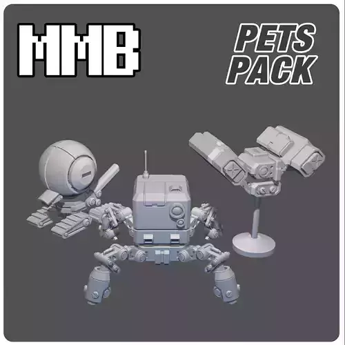 MMB Addon 3 Mech pets 3D print model