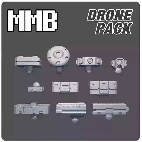 MMB Addon Drone pack 3D print model