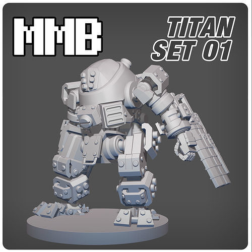 MMB Addon Titan01 3D print model