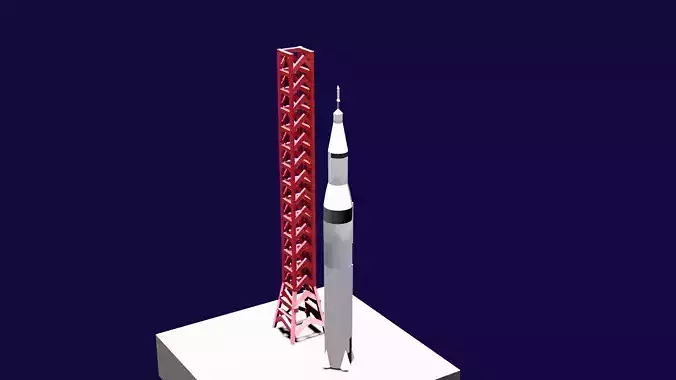 Rocket like saturn V