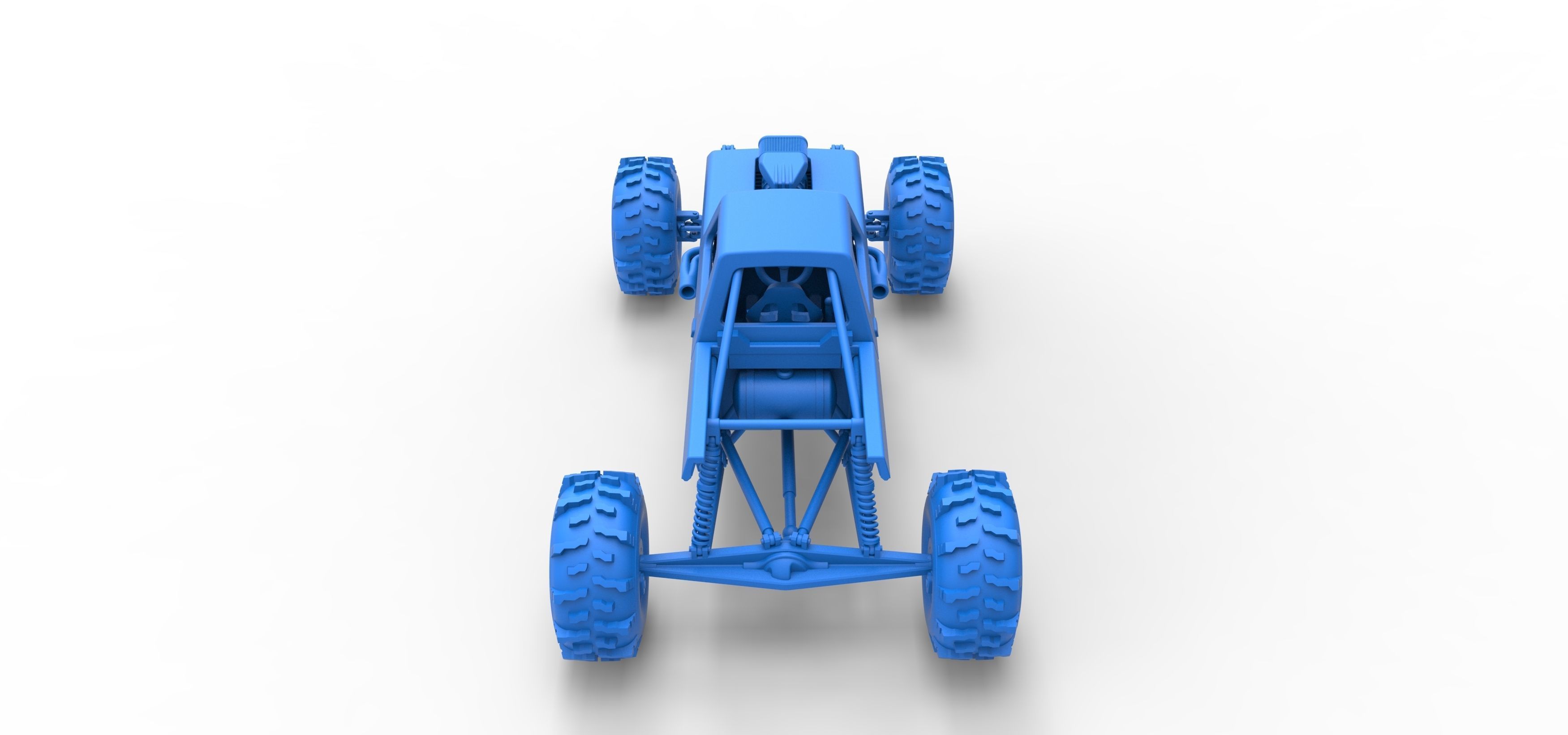 Mud dragster Version 4 Scale 1 to 25 3D print model_34