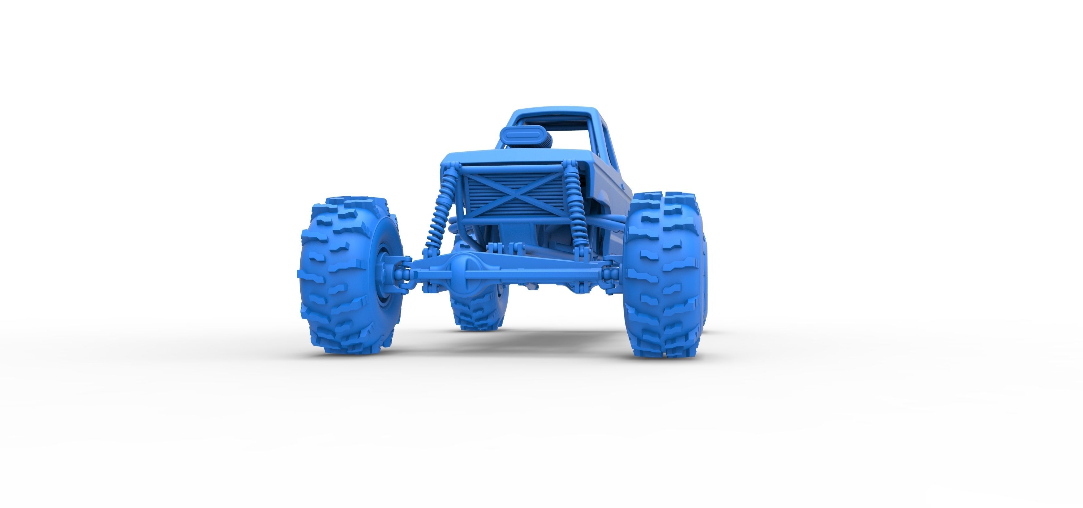 Mud dragster Version 4 Scale 1 to 25 3D print model_23