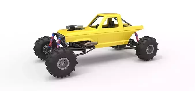Mud dragster Version 4 Scale 1 to 25