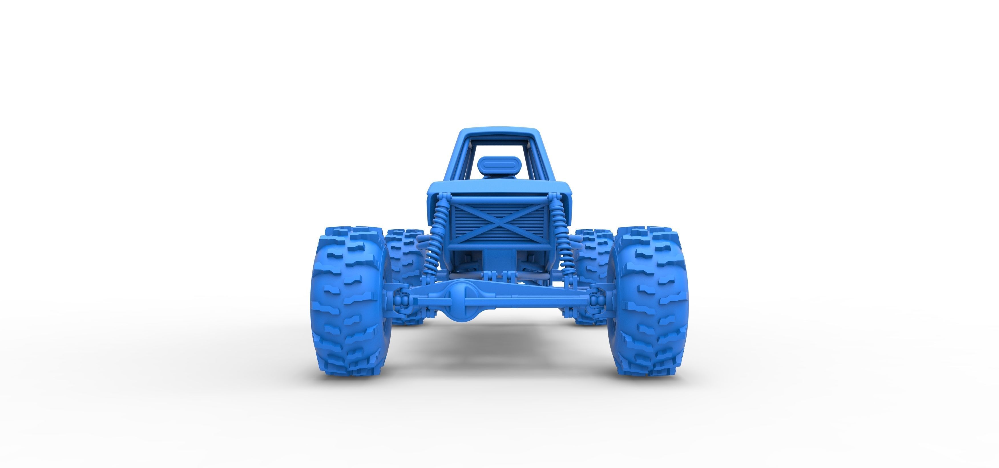 Mud dragster Version 4 Scale 1 to 25 3D print model_24