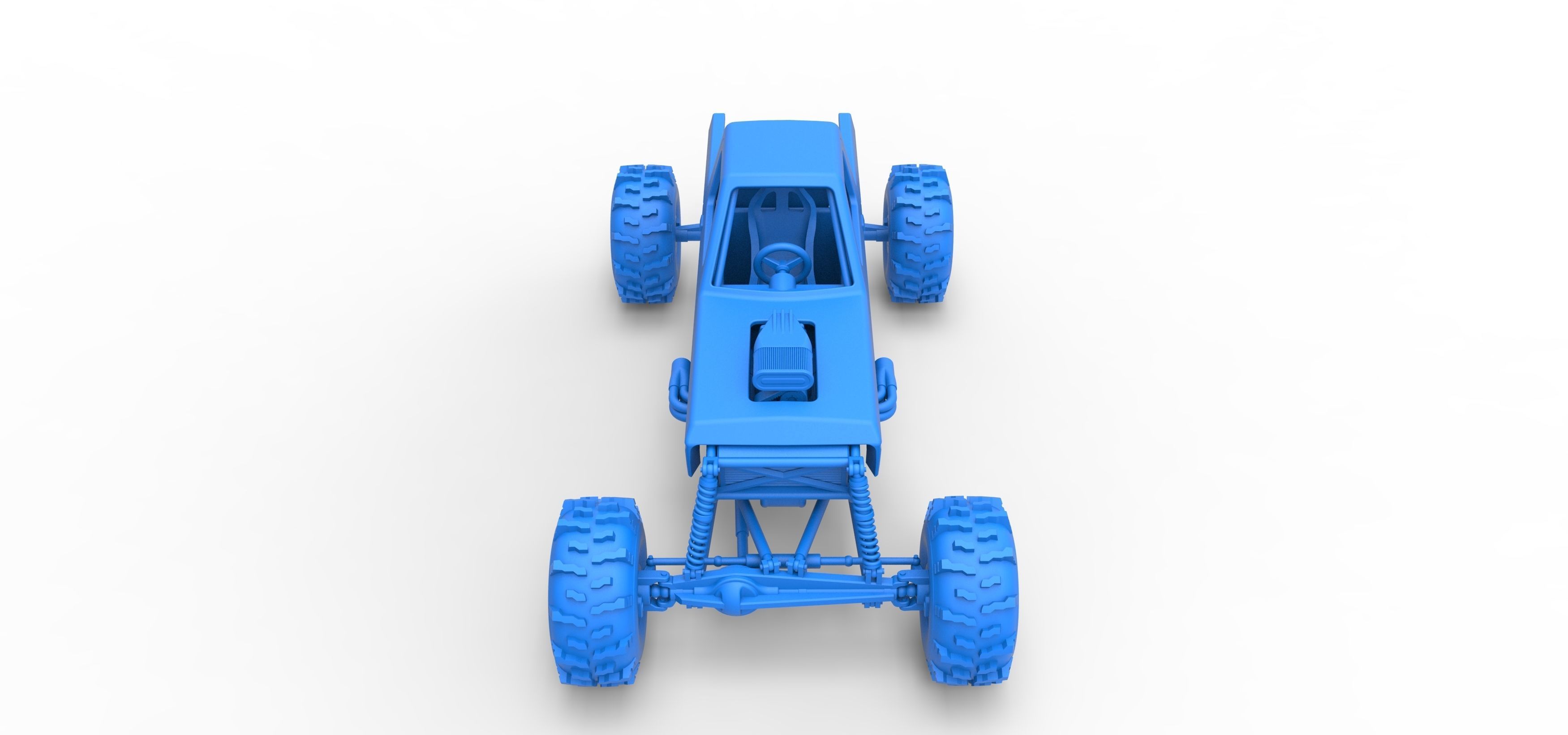 Mud dragster Version 4 Scale 1 to 25 3D print model_25