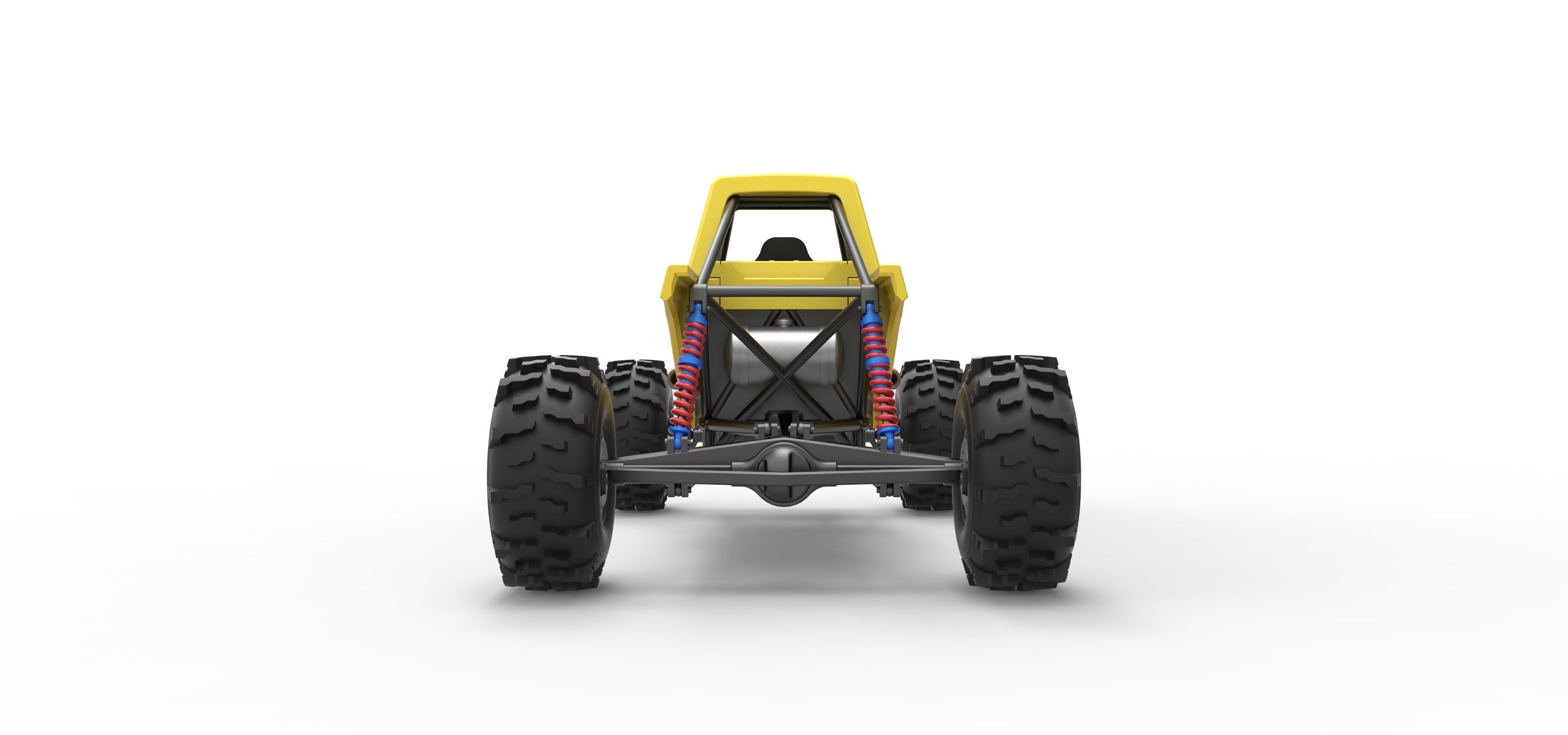 Mud dragster Version 4 Scale 1 to 25 3D print model_16