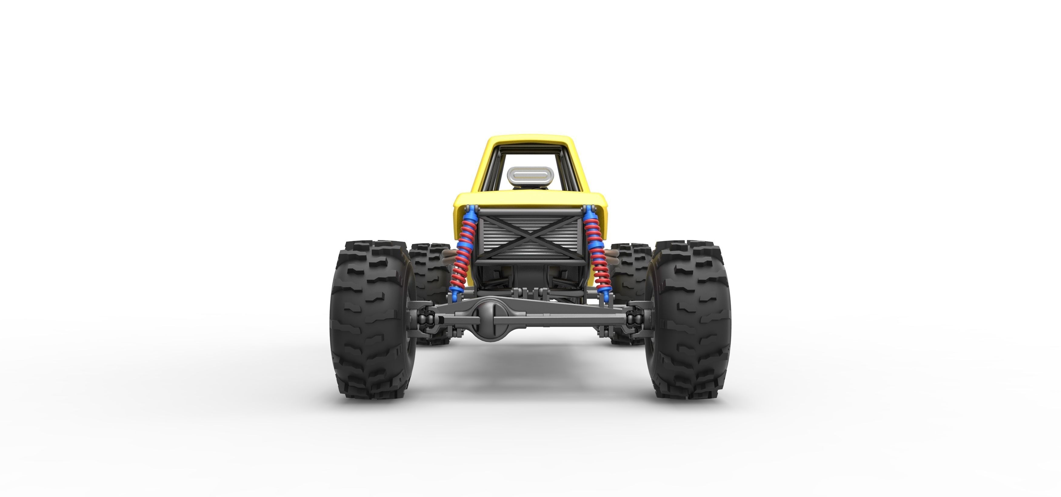 Mud dragster Version 4 Scale 1 to 25 3D print model_7