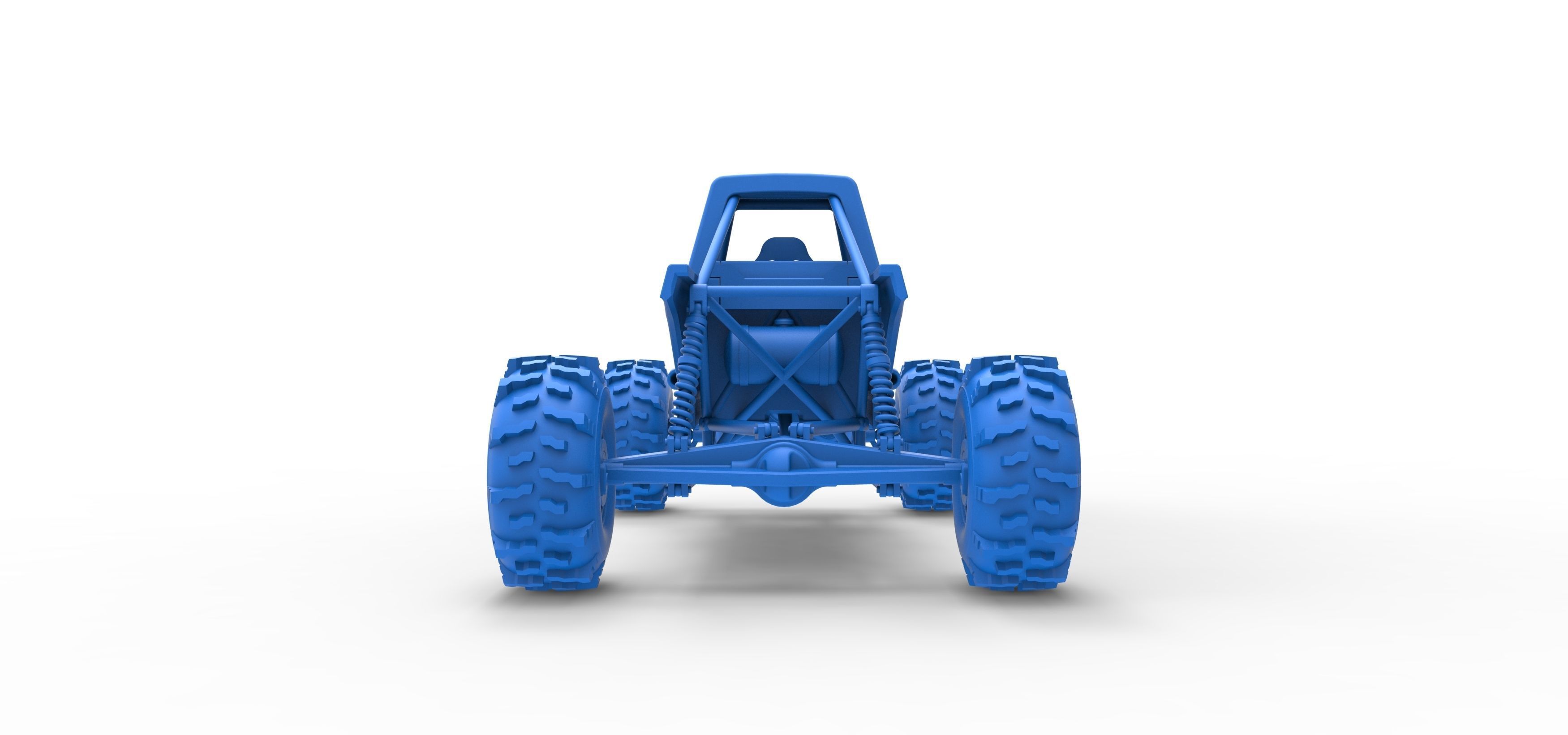 Mud dragster Version 4 Scale 1 to 25 3D print model_33