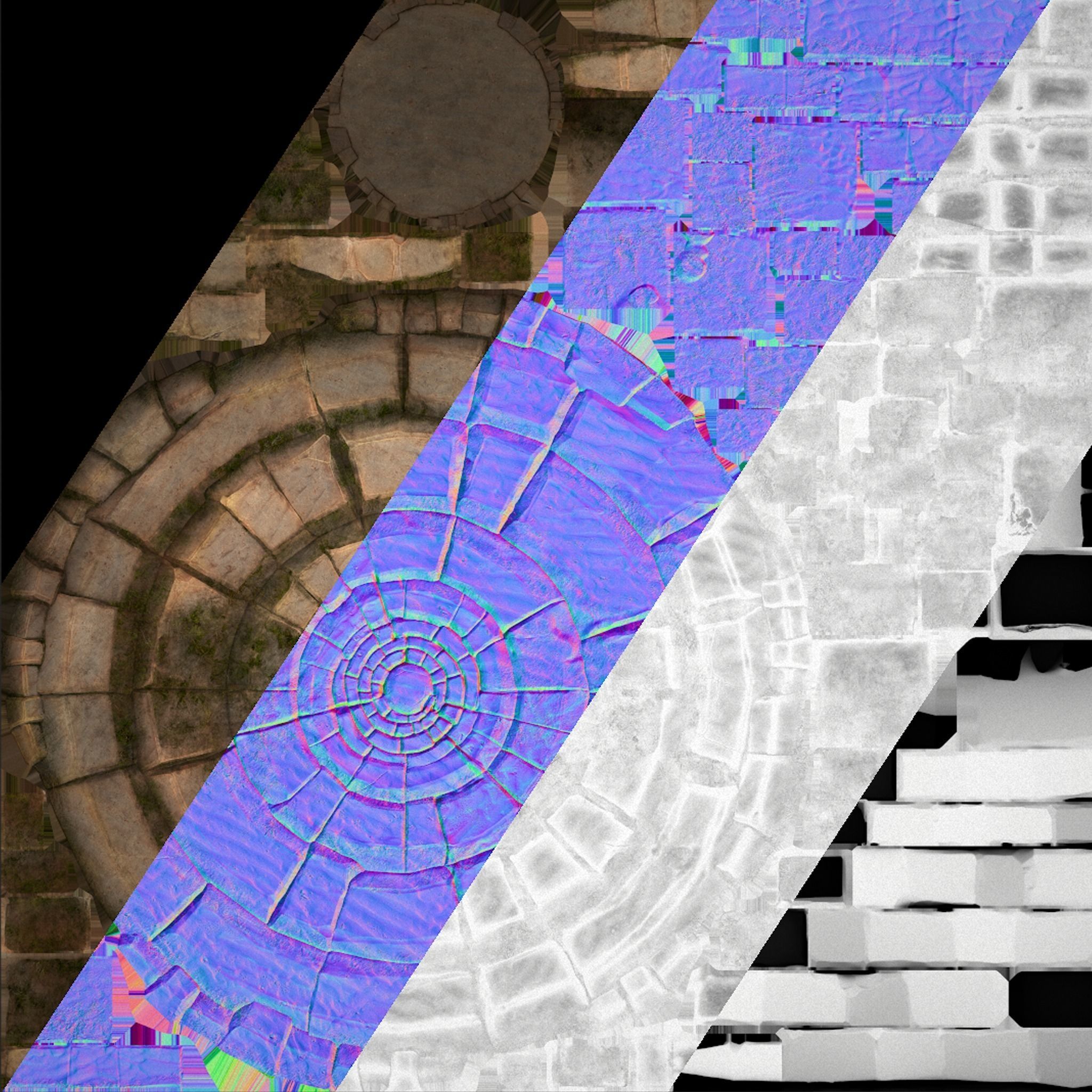 Teleport in the Desert of the Sands of Time for Unreal and Unity Low-poly 3D model_27