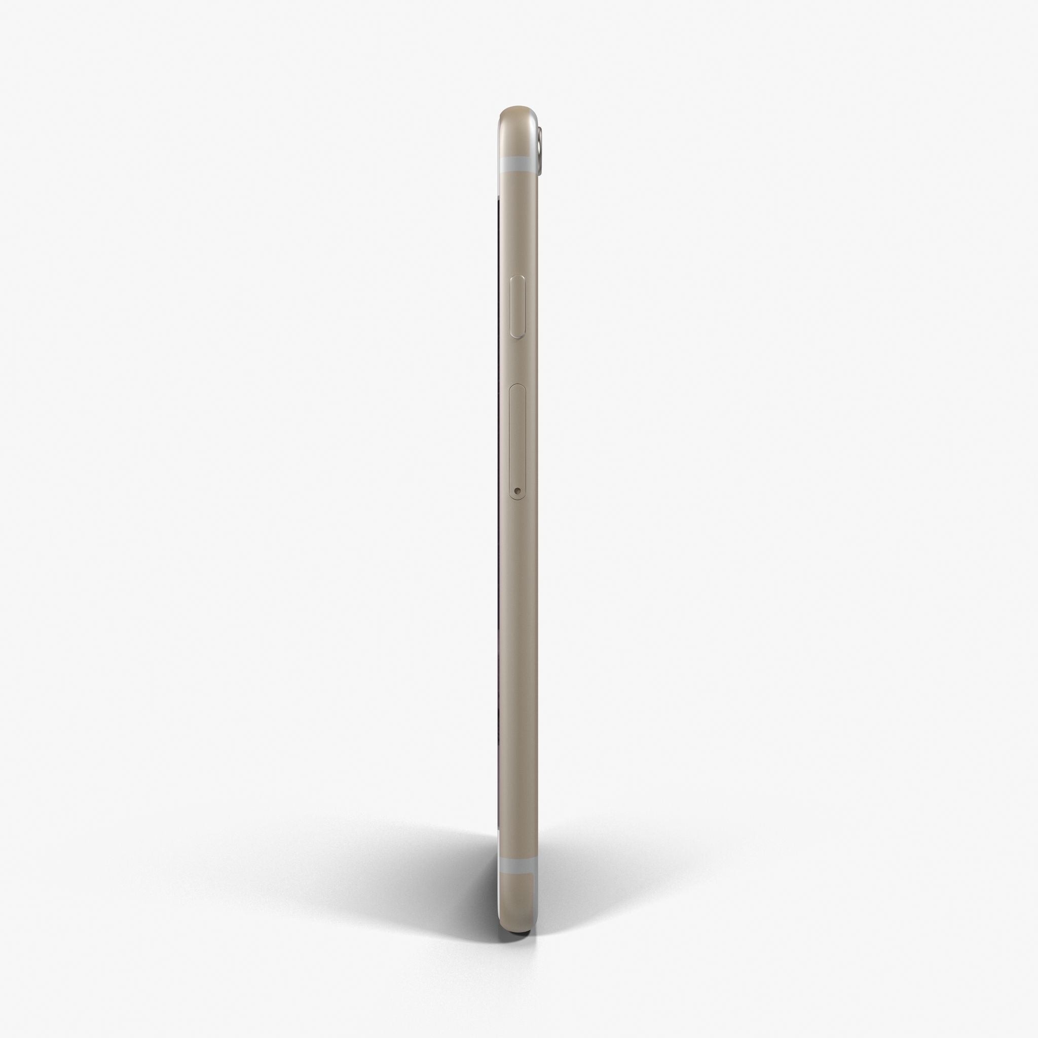 Apple iPhone 6 Gold Low-poly 3D model_2