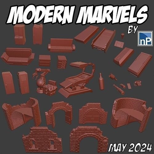 Modern Marvels - May 2024 Full Release 3D print model