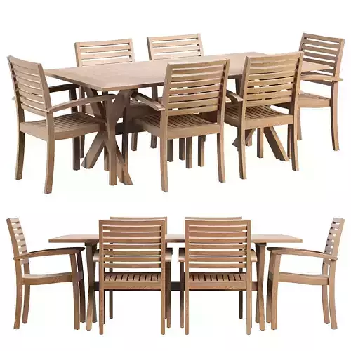 Corfu Table and Chair