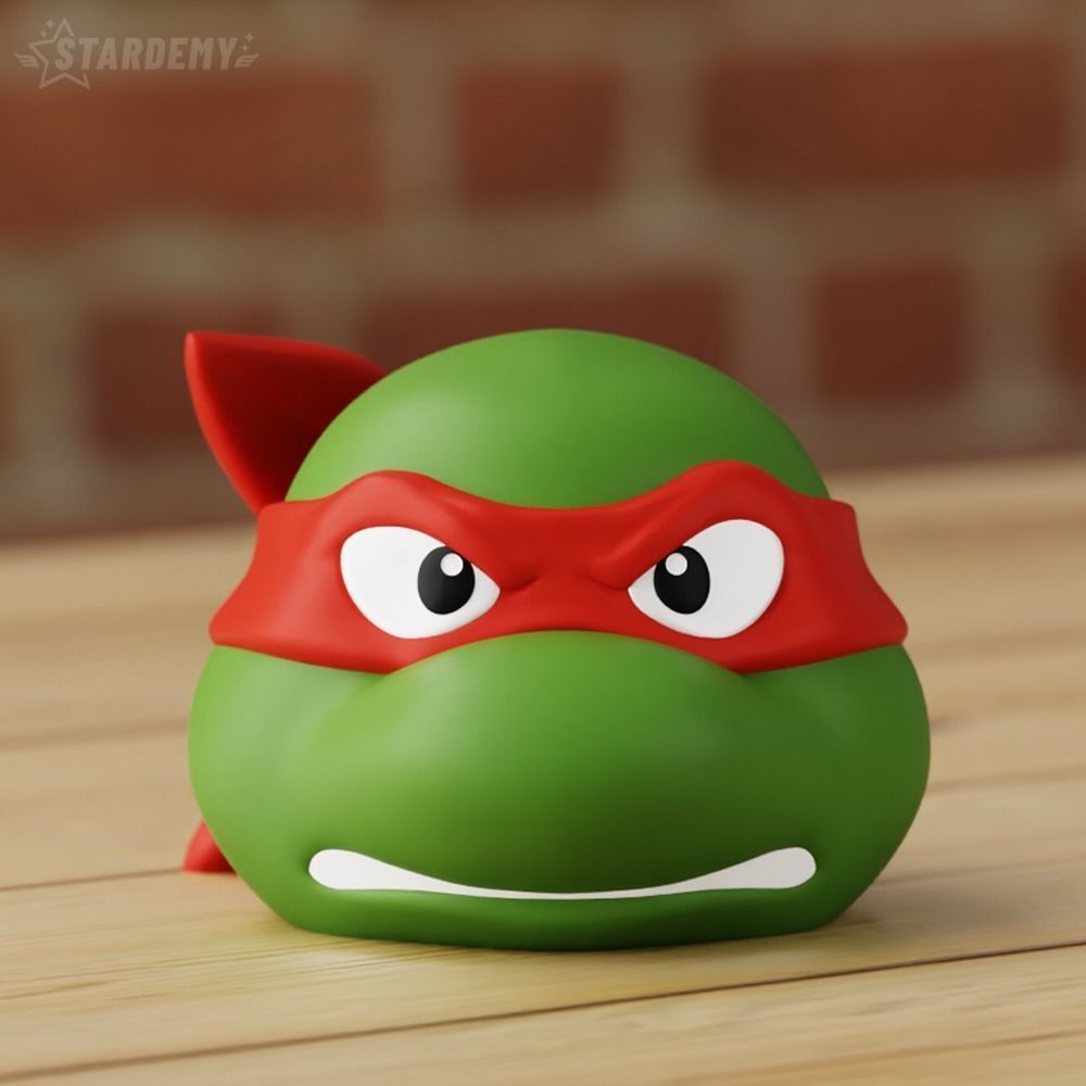 Ninja Turtles Table Decor 4 models 3D print model 3D print model_1