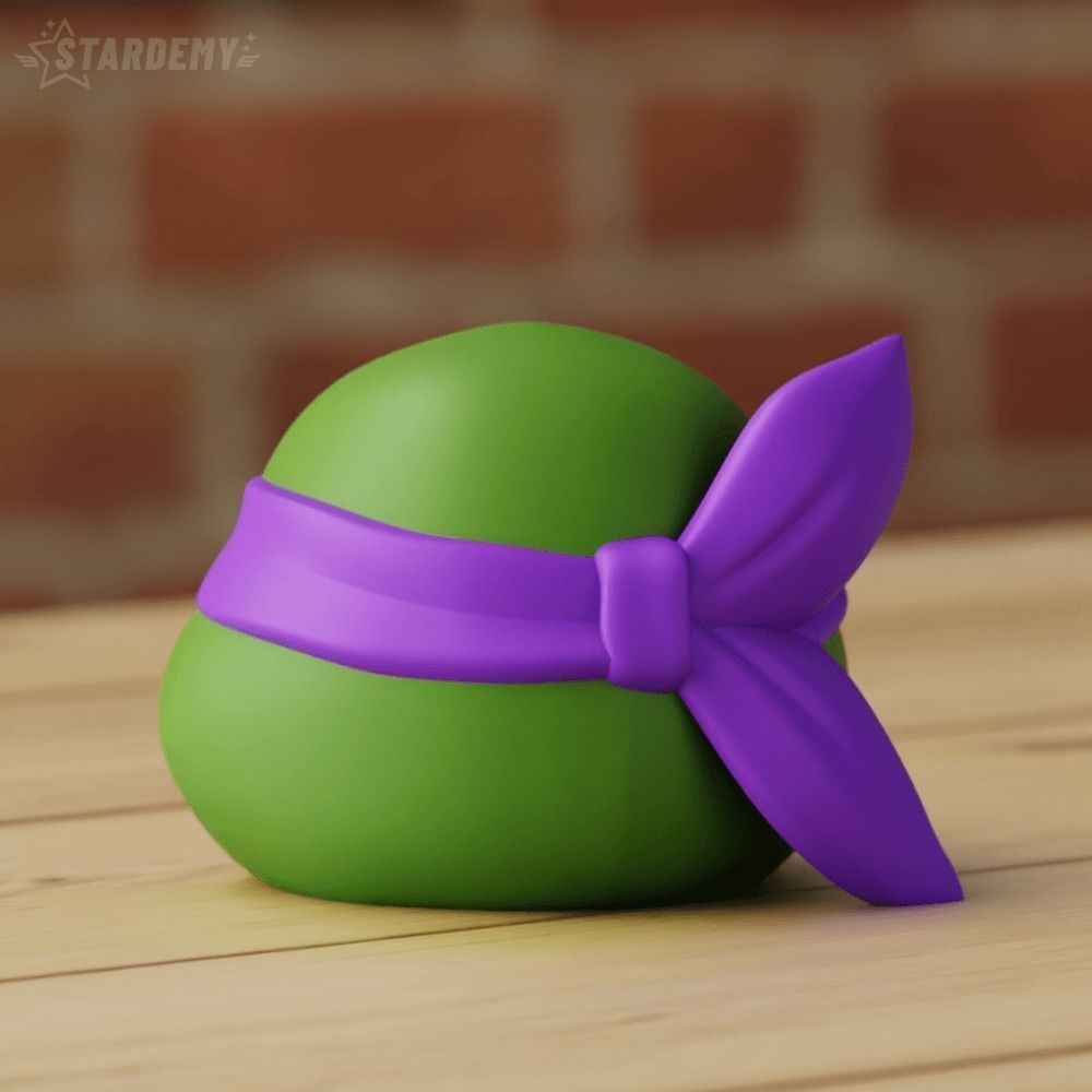 Ninja Turtles Table Decor 4 models 3D print model 3D print model_5