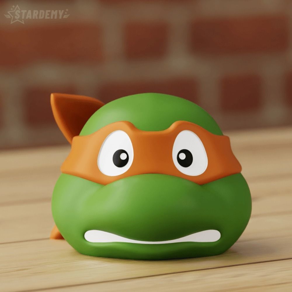 Ninja Turtles Table Decor 4 models 3D print model 3D print model_3