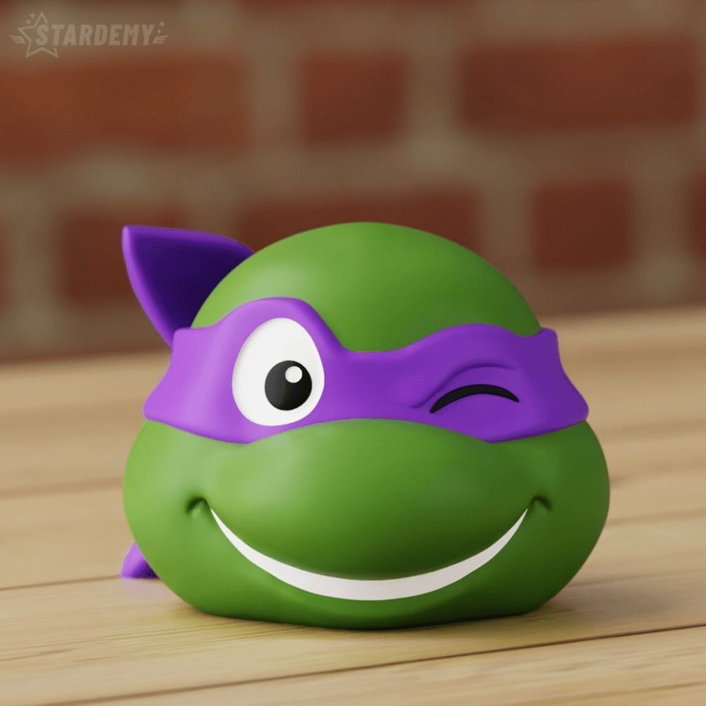 Ninja Turtles Table Decor 4 models 3D print model 3D print model_4