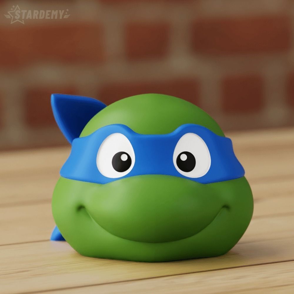 Ninja Turtles Table Decor 4 models 3D print model 3D print model_2