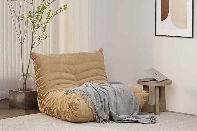 Modern Lazy Sofa 3D model