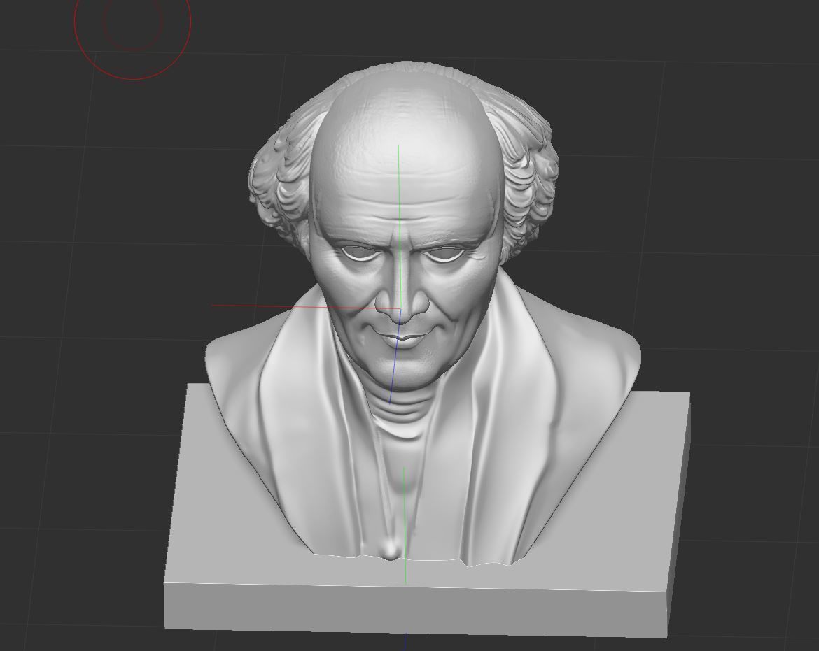 Samuel Hahnemann 3D print model_7