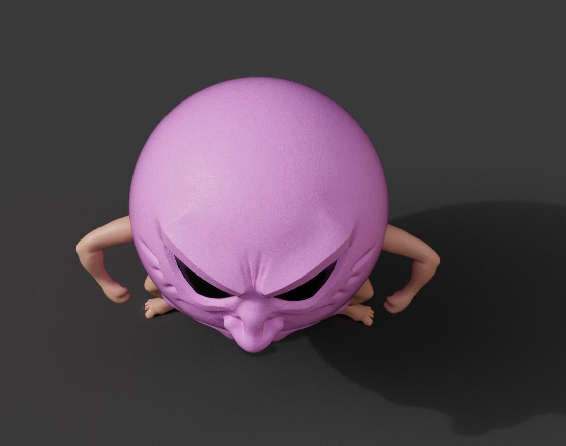 Jibaku Bucky Anime 3D print model_3