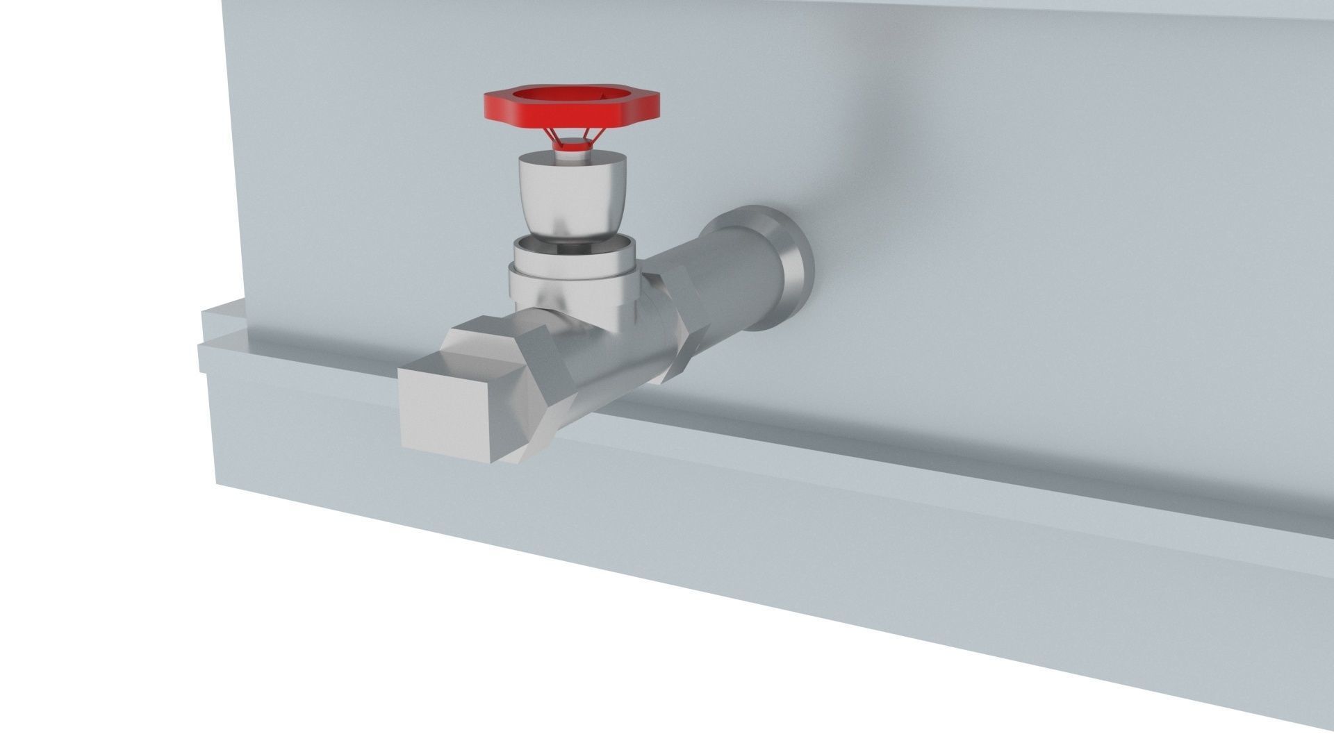 Three Phase Electric Transformer 3D model_8