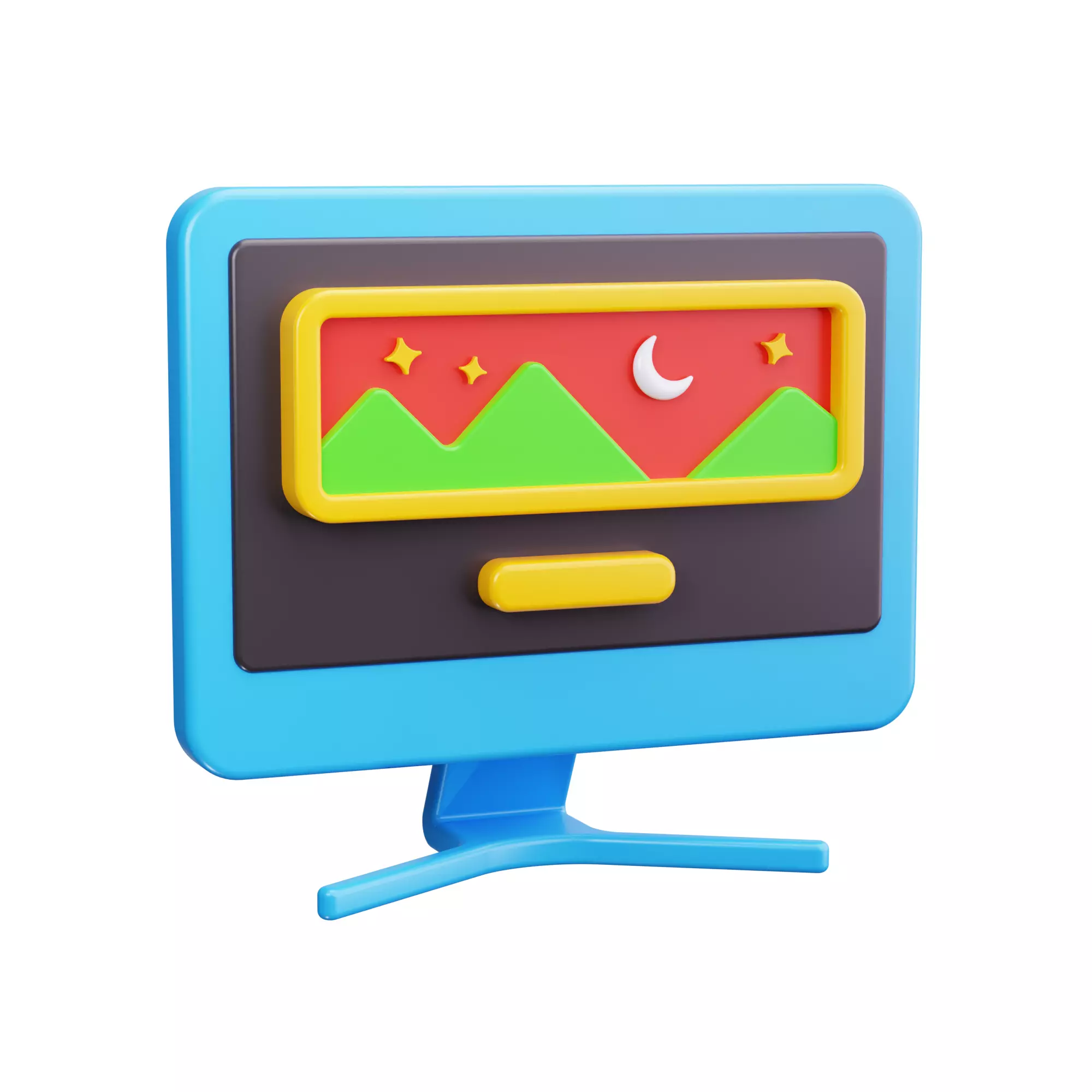 Community Manager 3D Icons 3D print model_0