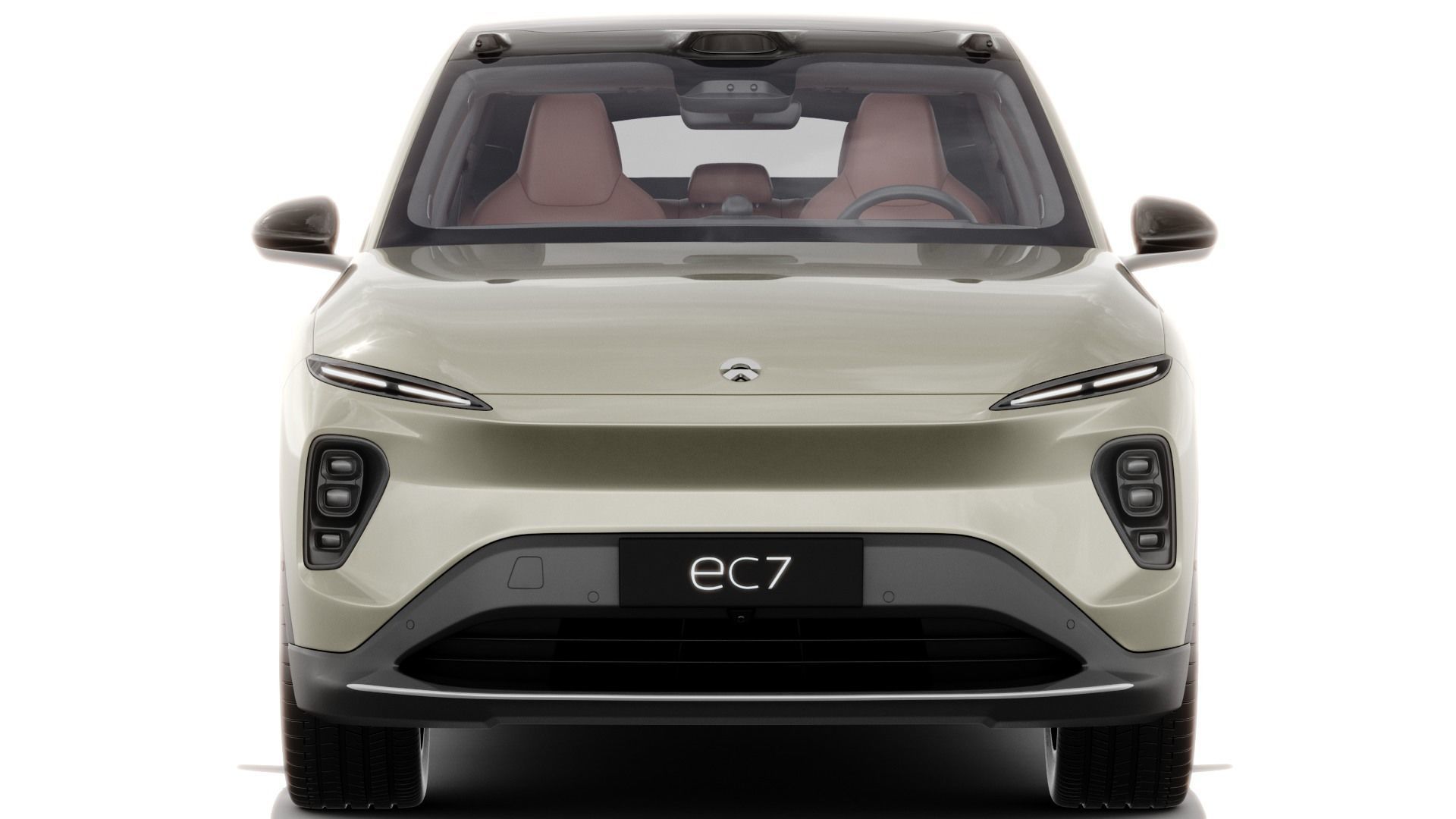 Nio EC7 2023 with interior 3D model_9