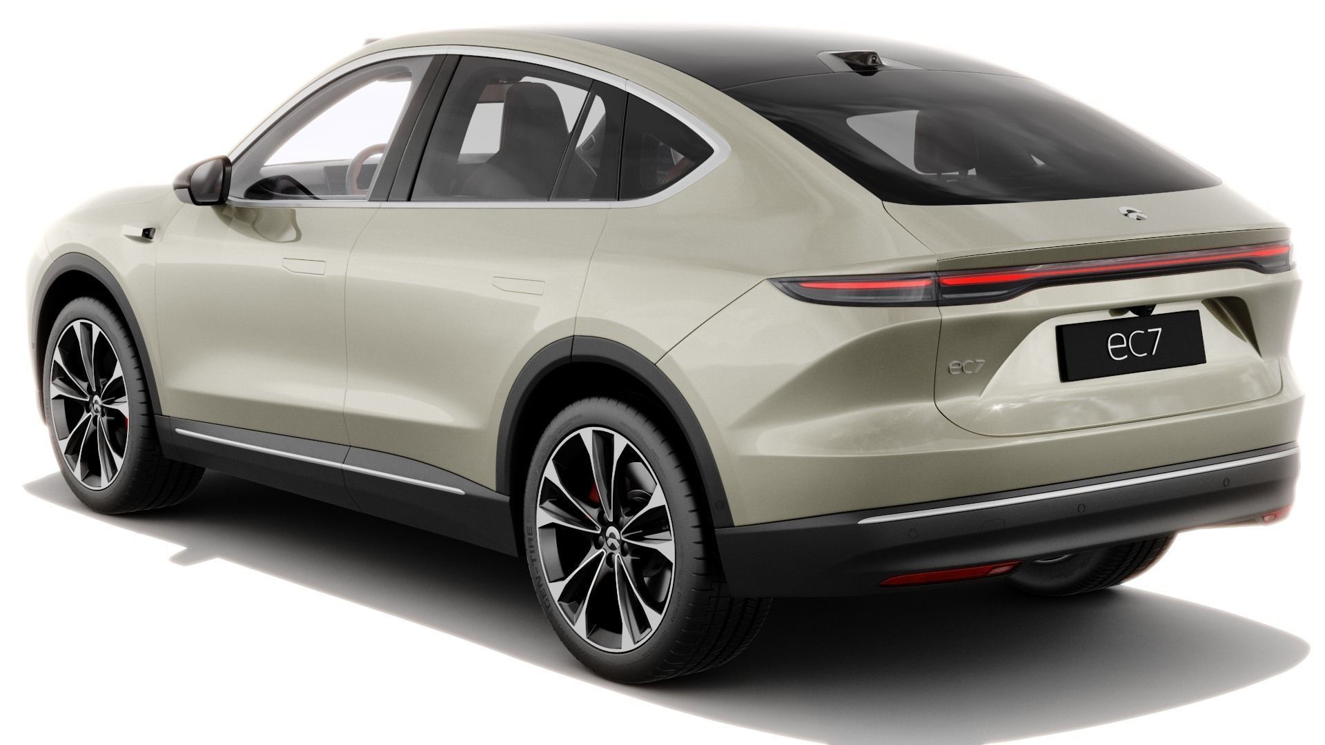 Nio EC7 2023 with interior 3D model_4