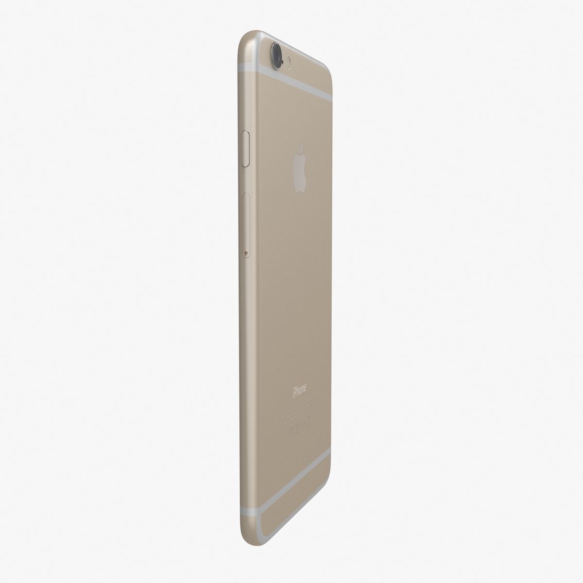 Apple iPhone 6 Plus Gold Low-poly 3D model_16