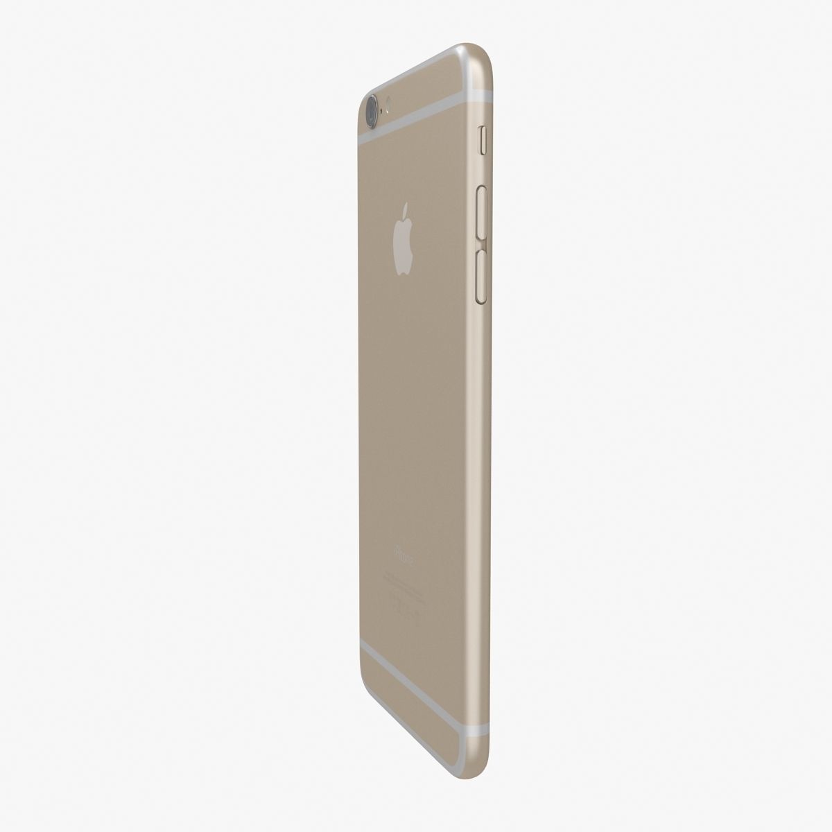 Apple iPhone 6 Plus Gold Low-poly 3D model_12