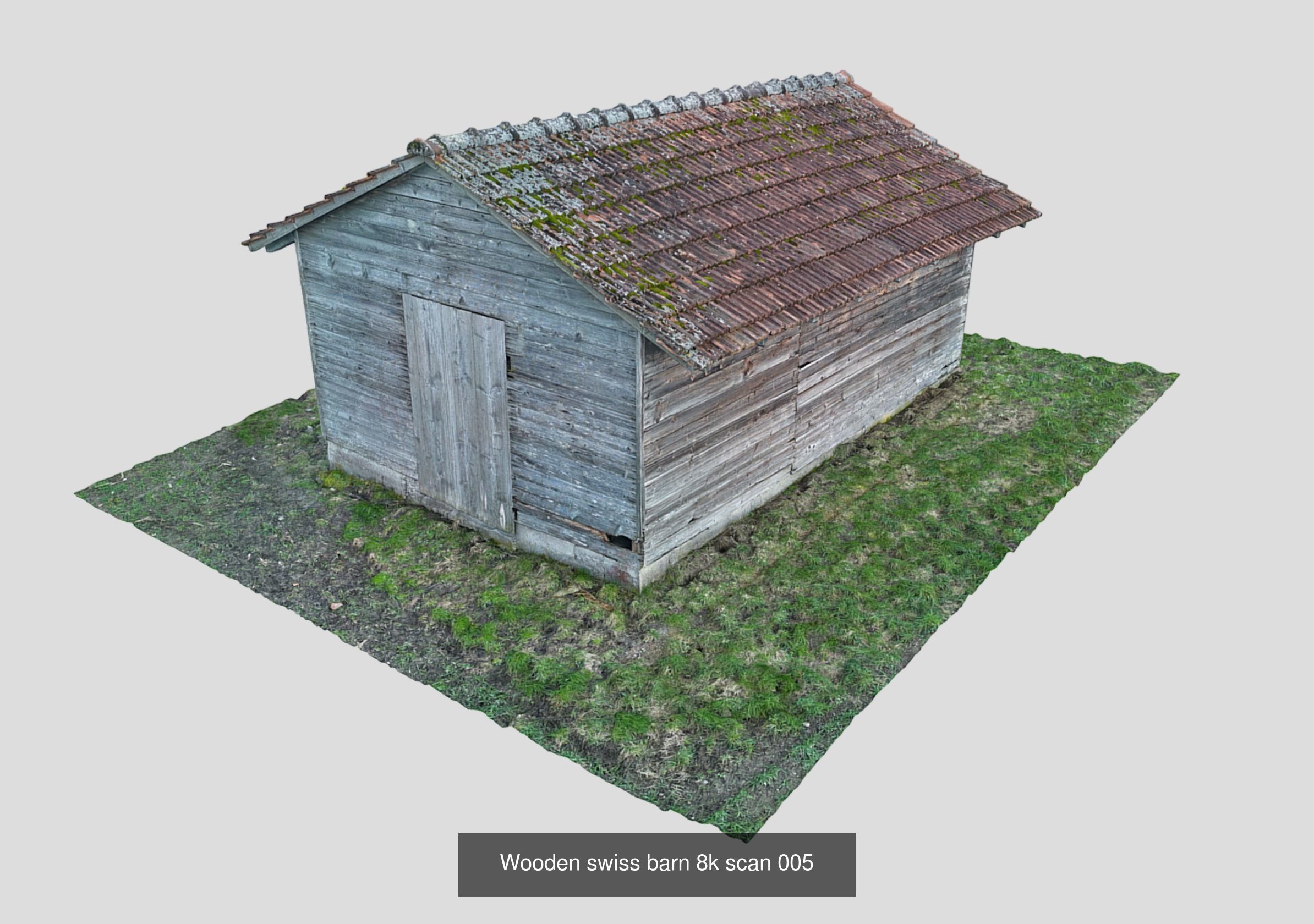 5x Swiss Barns scans 3D Model Collection_4