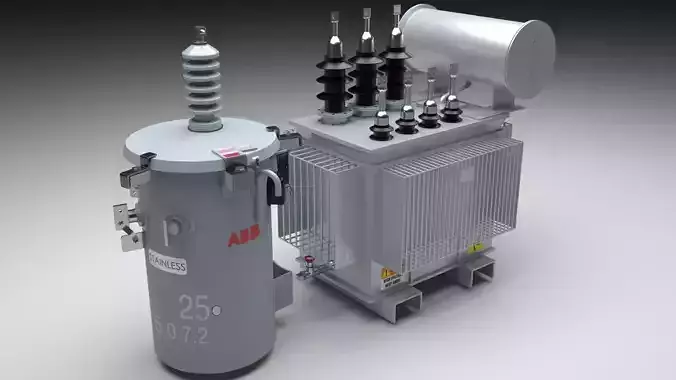 Electrical Transformers Collection 3D model