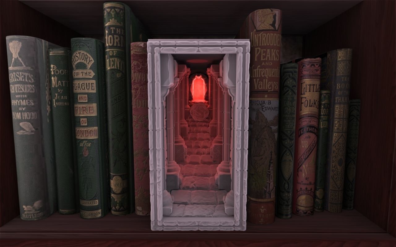 Dungeon Trap Booknook 3D print model_2