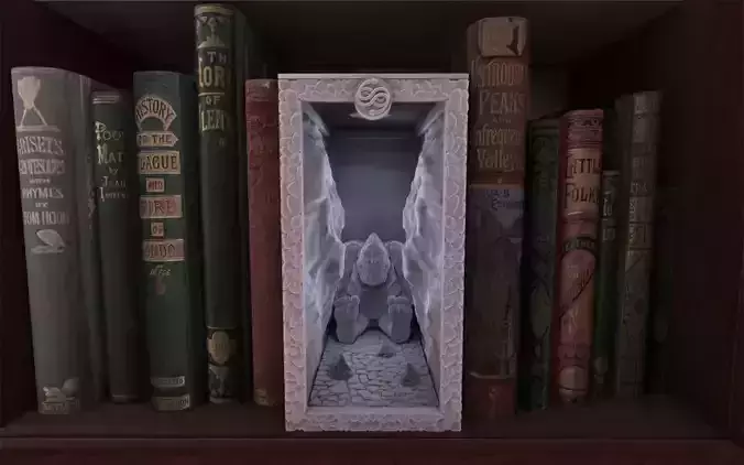 Stono Golem Booknook