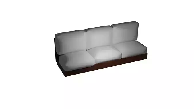 wood sofa