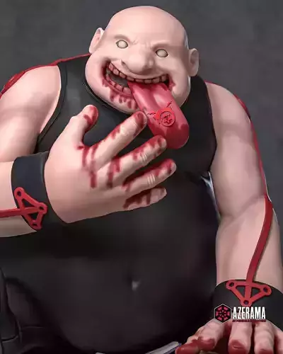 Gluttony Fanart From Full Metal Alchemist 3D print model
