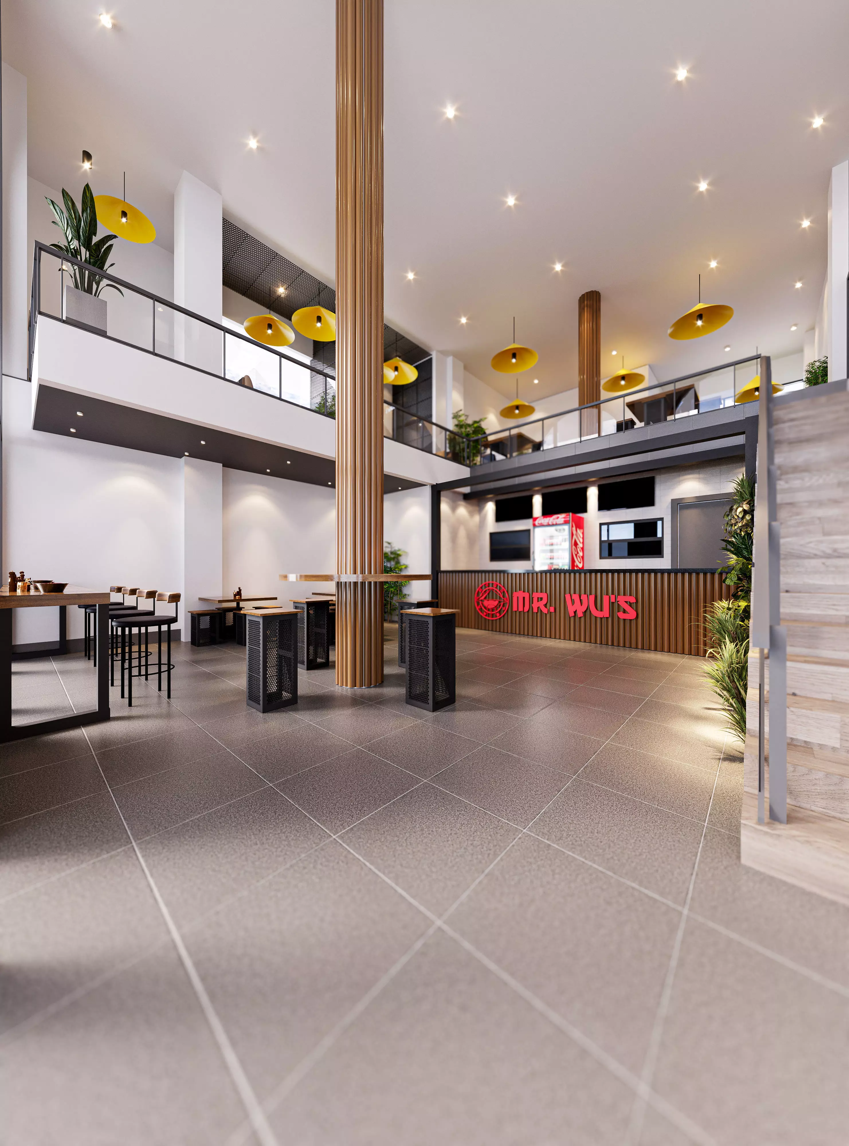 Restaurant Interior Chinese Free 3D model