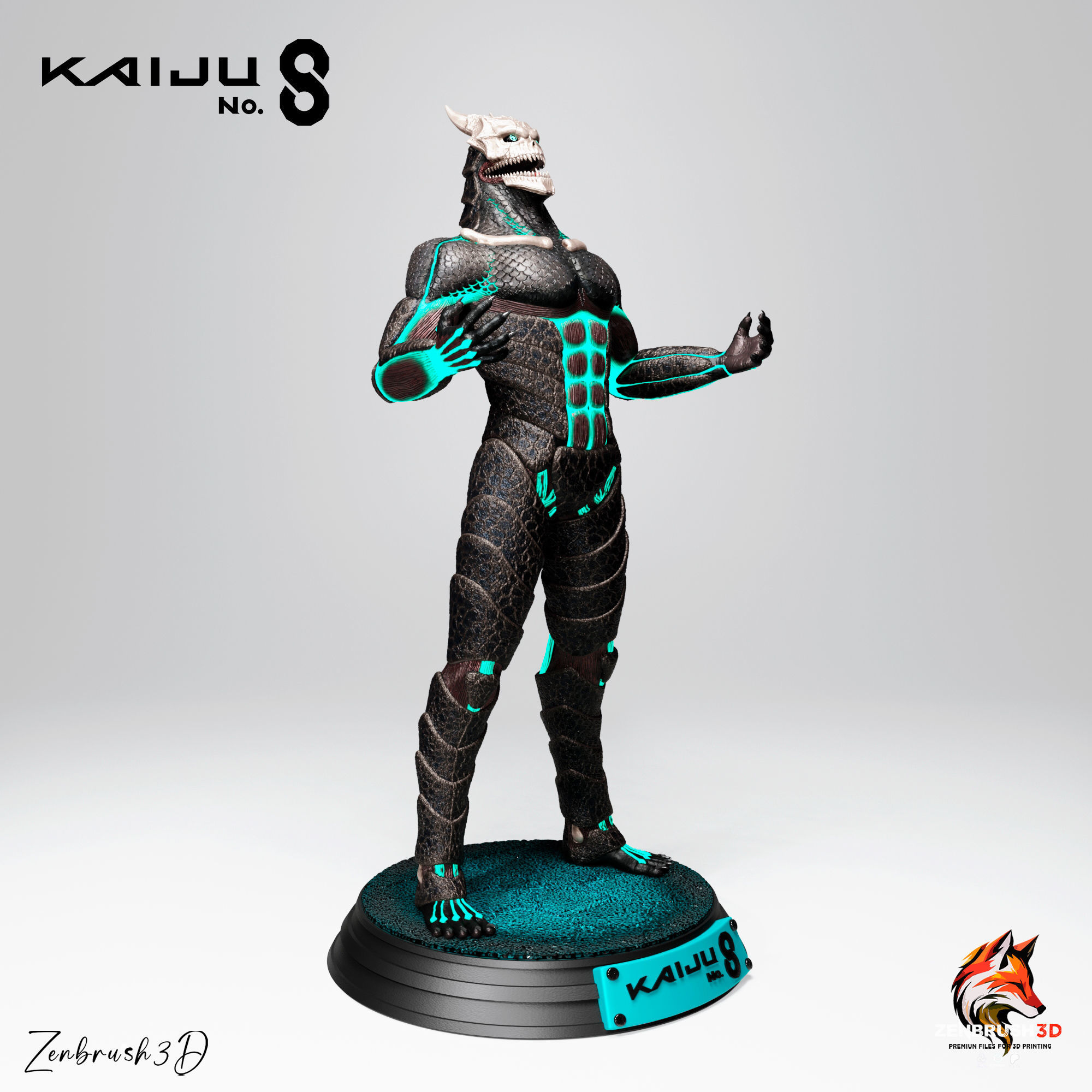 KAIJU NO 8 - KAFKA HIBINO  3D print model_3