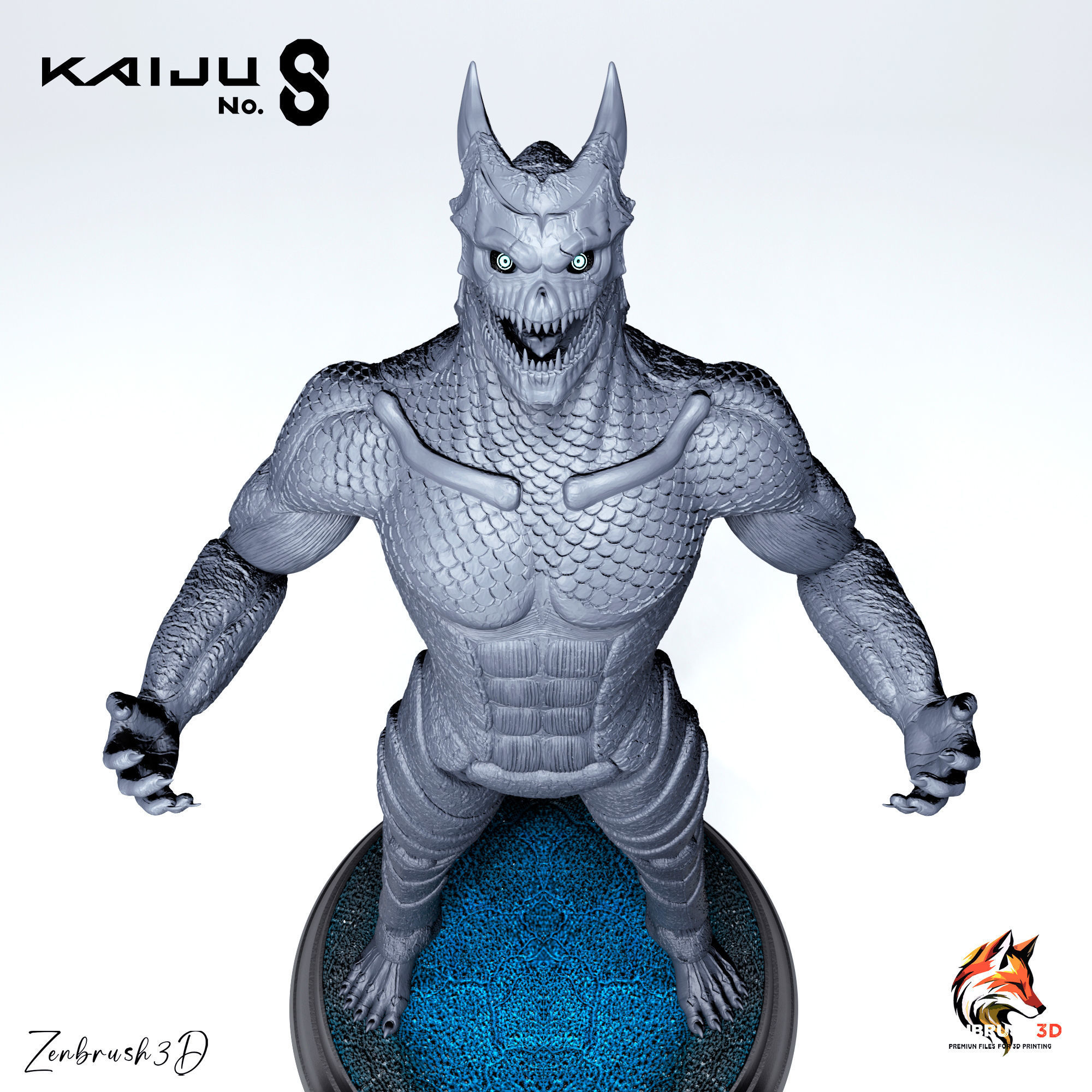 KAIJU NO 8 - KAFKA HIBINO  3D print model_6