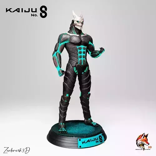 KAIJU NO 8 - KAFKA HIBINO  3D print model