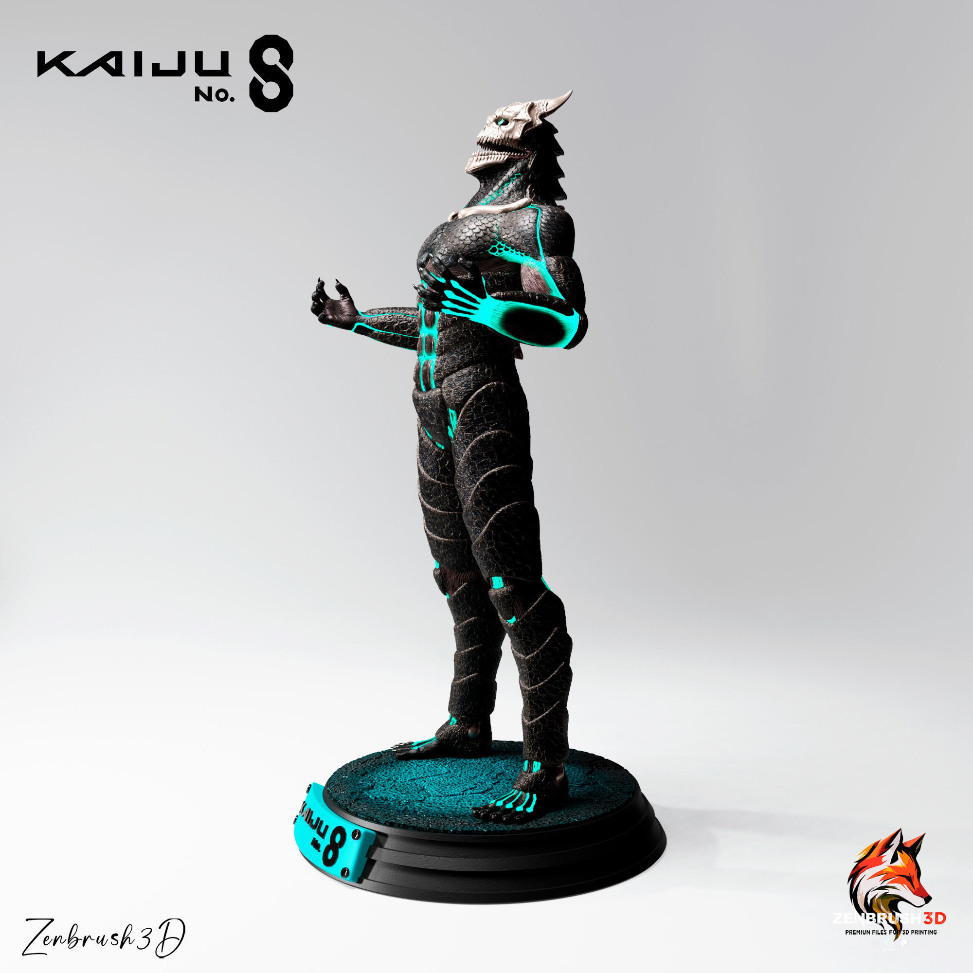 KAIJU NO 8 - KAFKA HIBINO  3D print model_4