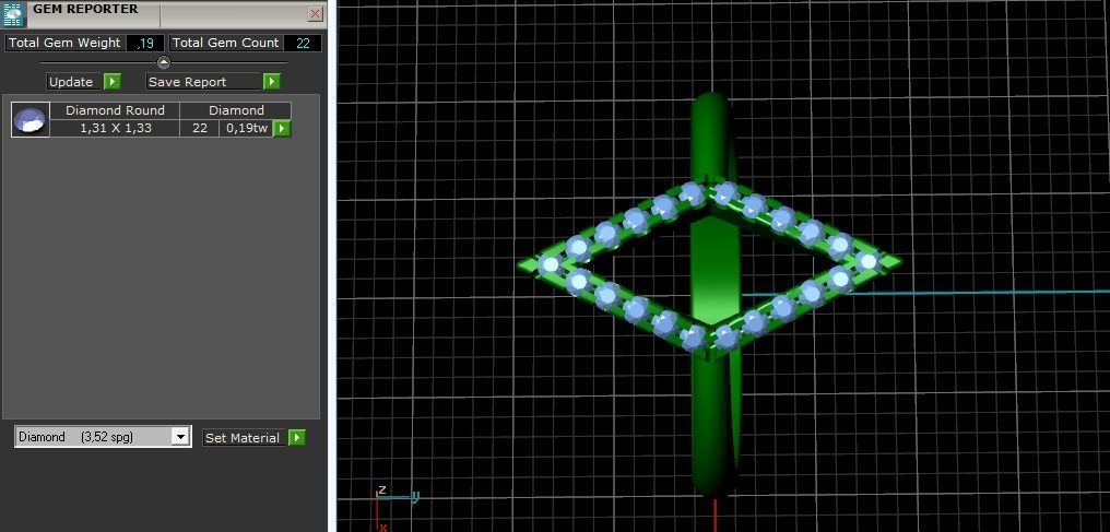 Ring N01948 3D print model_10