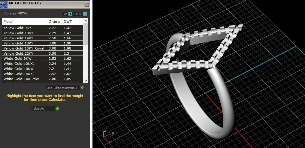 Ring N01948 3D print model_9