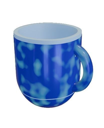 Coffee cups 3D model_1