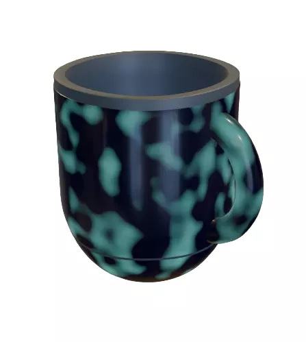 Coffee cups 3D model_0