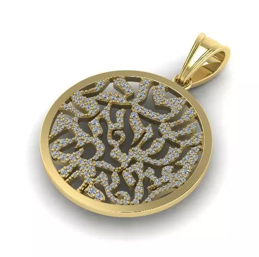 Pendant N01943 3D print model_0