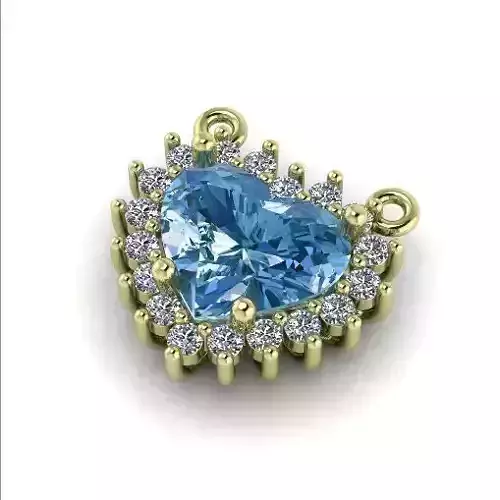 Heart pendant N012304