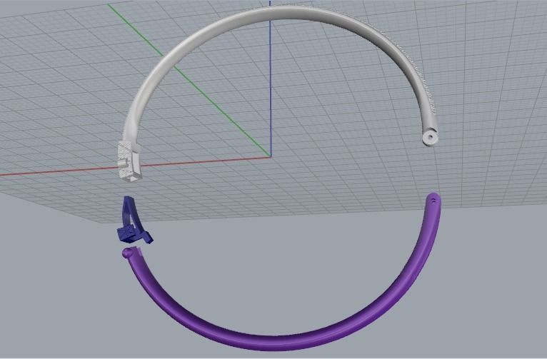 Bracelet N012300 3D print model_5