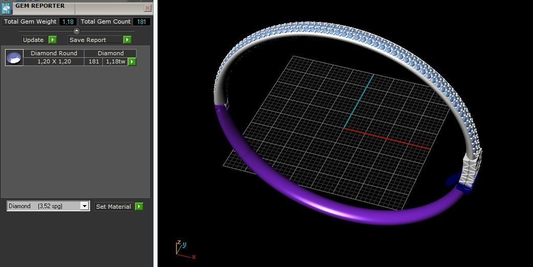 Bracelet N012300 3D print model_9