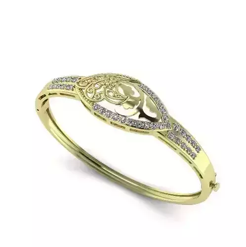 Bracelet with patterns size 17 N012293